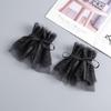Detachable Ruffle Collar and Cuffs Lace Embroidered Accessory Set for Shirt Dresses Costumes and Event Wear Set