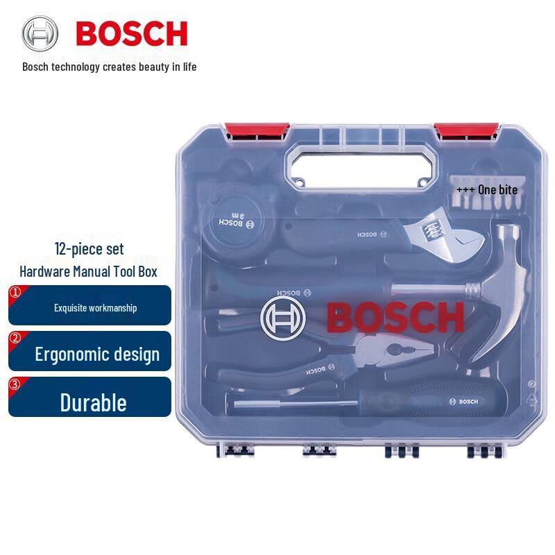 Bosch 12-Piece Household Multi-function Tool Set CN plug (adapter included)
