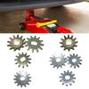 2Pcs Car Jack Repair Gear Hydraulic Lifting Jack Toolkit Sturdy Metal Gear Wheel Set for Vehicle Repairing Professionals