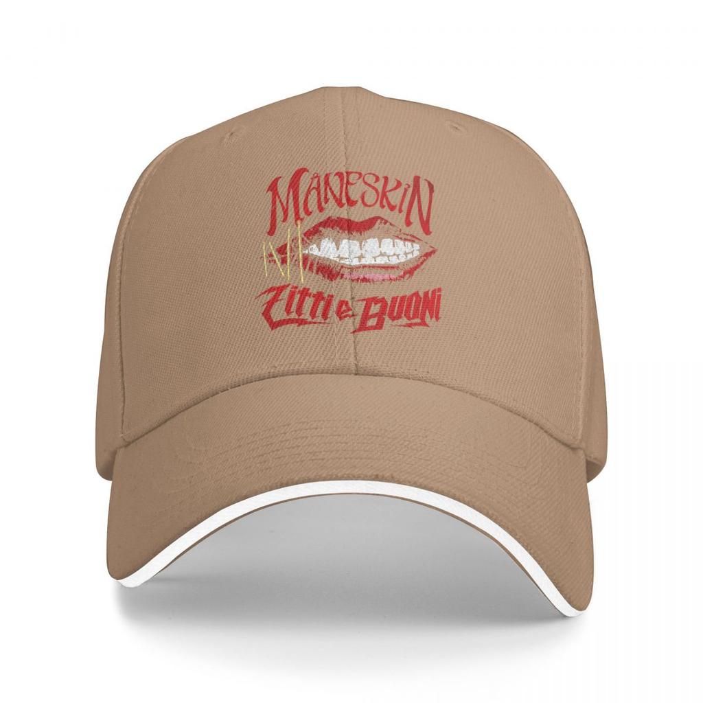 Baseball Caps Rock Band Maneskin Tour Fans Support Customized Female Male Outdoor Summer Caps