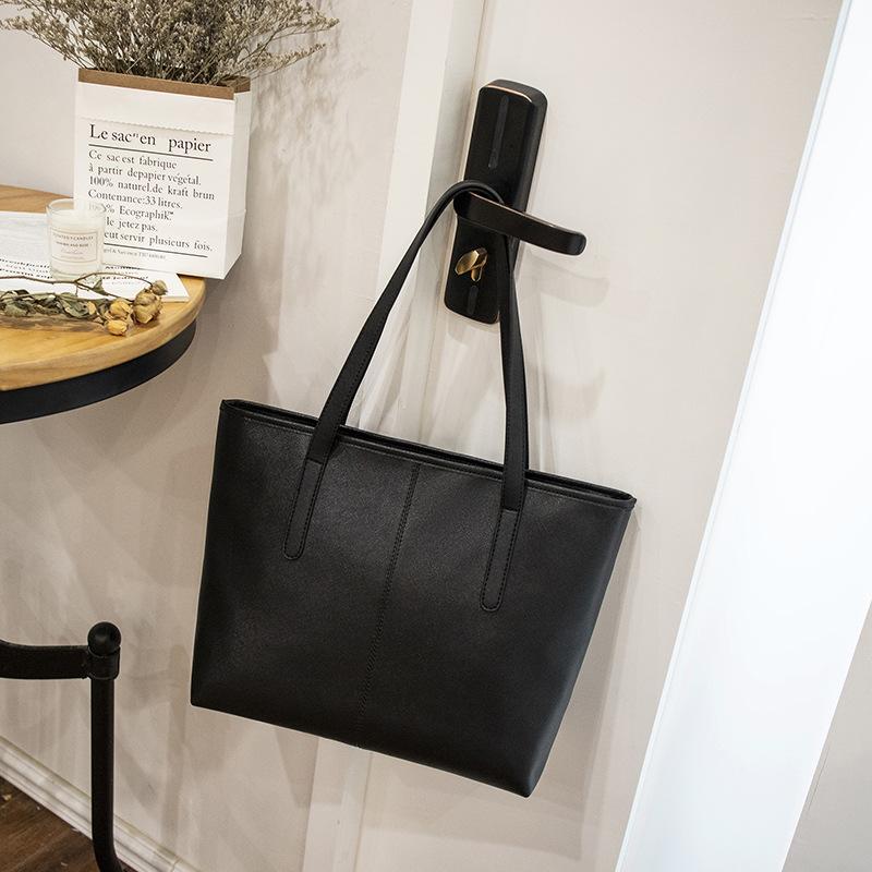 Women's bag 2025 summer new shopping simple shoulder bag large capacity Korean version handbag tote bag trend explosion