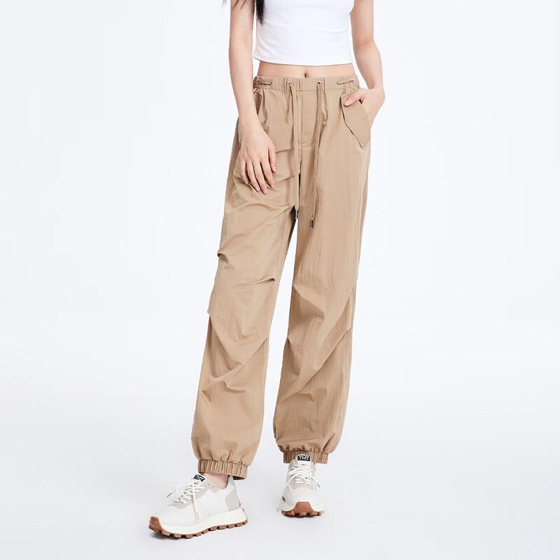 Navigare Women's Loose Fit Cargo Jogger Pants