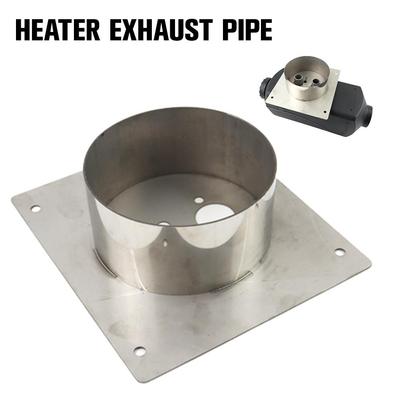 Stainless Steel Exhaust Pipe Connector for Air/diesel Heaters marine/RV/domestic Exhaust Pipe Skin Conversion Interface
