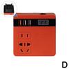 300W Power Inverter DC 18V-21V To AC 220V Lithium Battery Inverter With Dual USB,1 QC 3.0 For DeWalt / Makita / N4N2