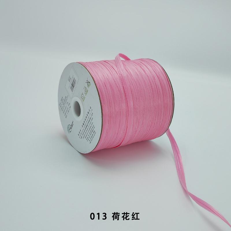 200M/roll Matte Raffia Yarn Plant Fibre Crochet Yarn for DIY Knitting Straw Hat Handbags Hand Knitting Yarn Handcraft
