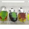 5Pcs Frog Ing Lures Lure Box Realistic Tackle Kit for Bluegill Crappie Cat