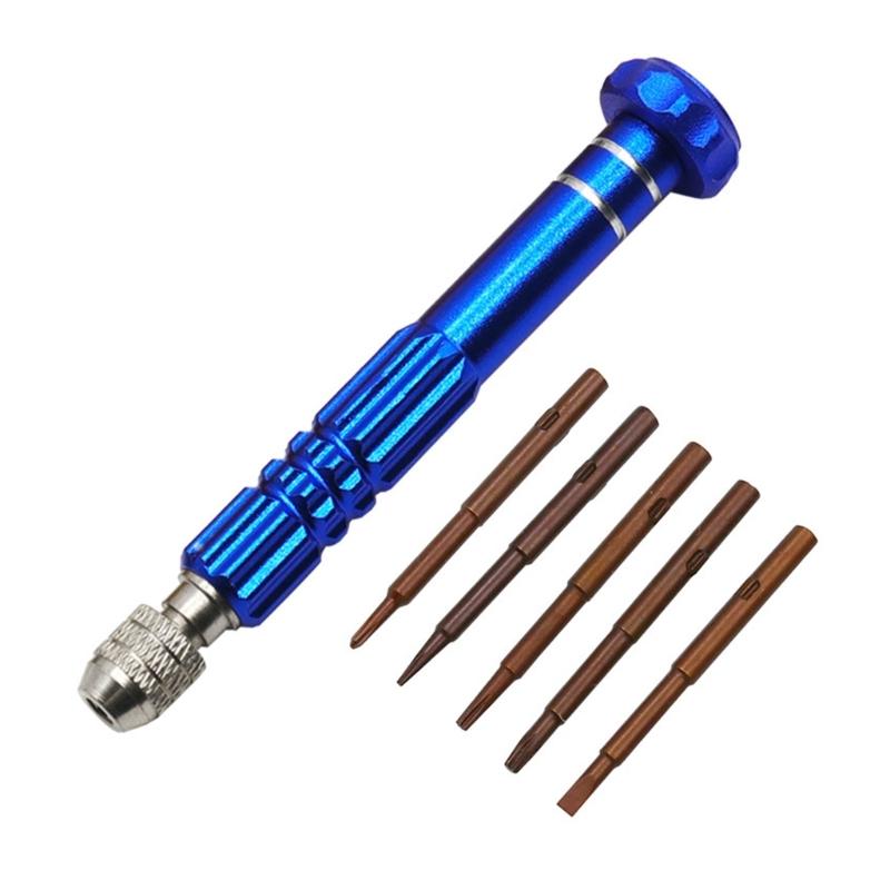 5 in 1 Screwdriver Disassembly Set Suitable for Computer Glasses Clock Maintenance Household Electronics and Home Repair