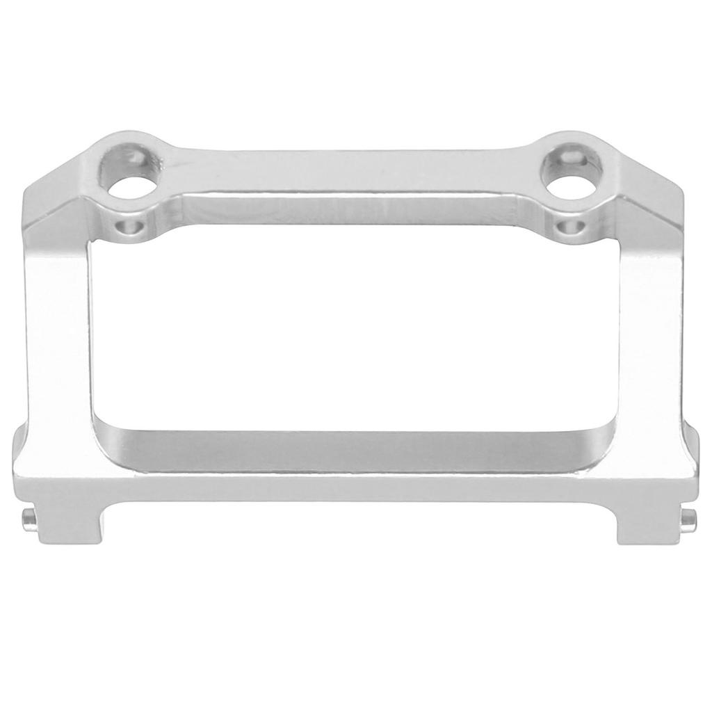 RC Aluminiumlegierung Frontstoßstangenhalterung für Axial SCX24 C10 124 RC Auto Upgrade TeileSilber