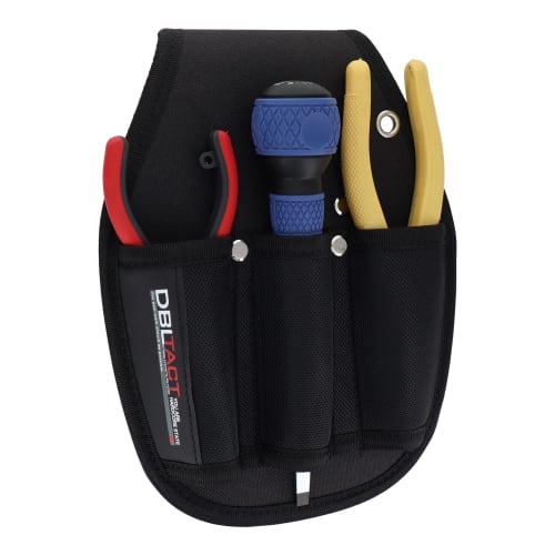 Sankyo Corporation DBLTACT Pliers Sack, 3-Piece Holder, DT-TS-11-BK