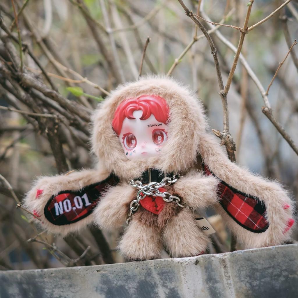 Ftfire Ossia Guji Soft Thorn Series Mini Plush Keychain Blind Box Collectible Stuffed Toy Pendant For Bag Decor Gift Display