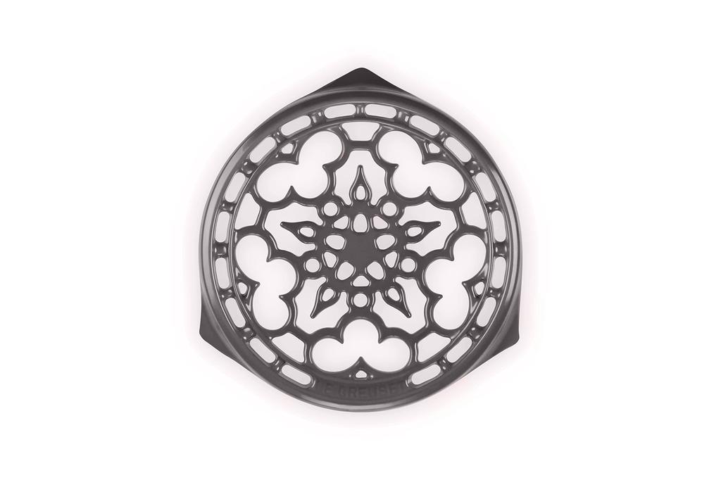 Le Creuset Round Trivet 22cm Cast Iron Enamel Flint
