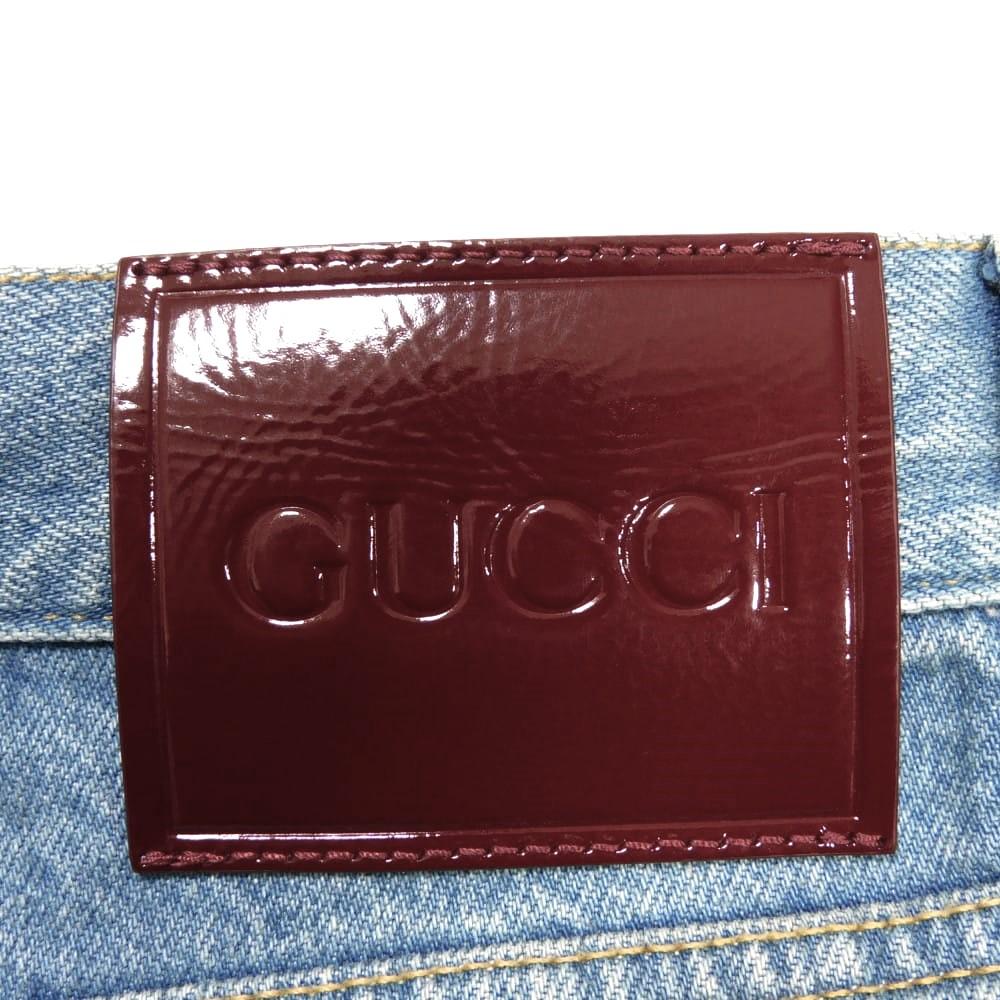 Used 9539 Tapered Fit Denim 796360 XDC6P 4206 51178 Current 30 Button Fly Washed Unused Logo Cotton Light Blue Men's