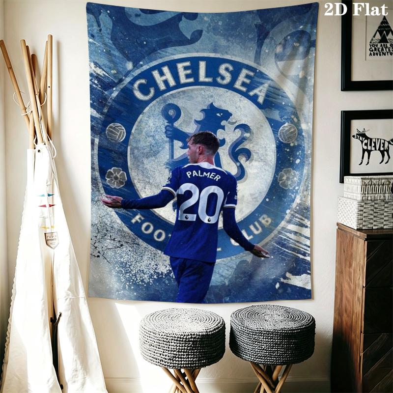 Chelsea Wandteppich Ästhetisches Wandbehang Gedruckter Stoffdecke Dekorative Wandteppiche für Schlafzimmer Wohnzimmer Heimdekoration