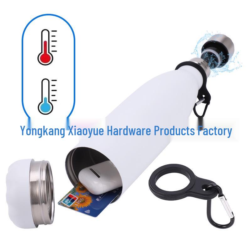 750ml Stainless Steel Insulated Cup with Removable Bottom for Outdoor Use - Cold Storage & Preservation