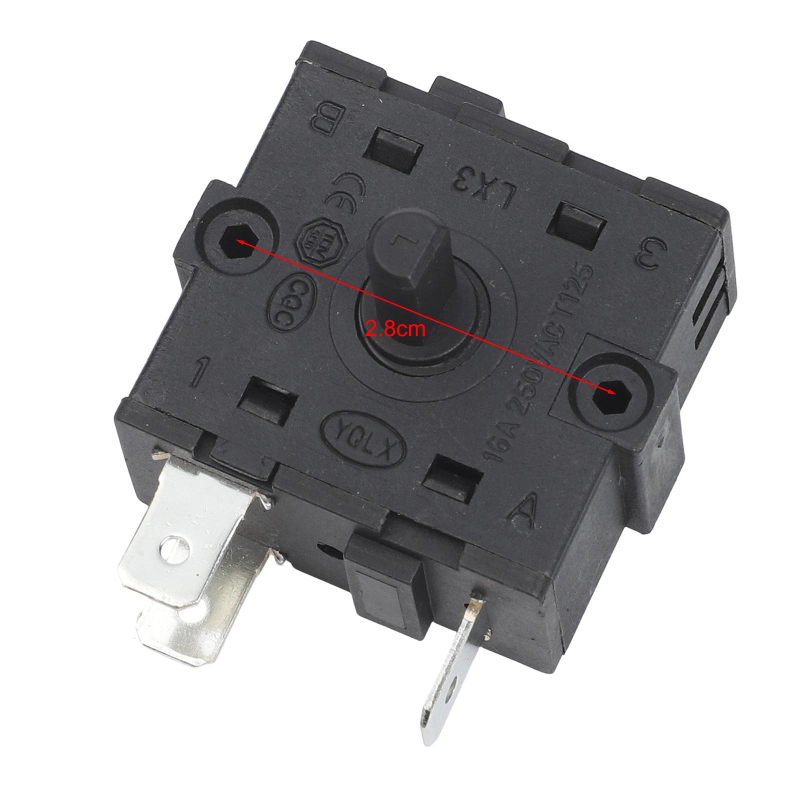 

Easily Adjustable Electric Heater Gear Switch Suitable for Multiple Uses