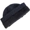 New Unisex Letter Warm Winter Hats Stylish Plush Fur Lined Soft Beanie Cap Thick Winter Sports Knitted Hats For Men Women