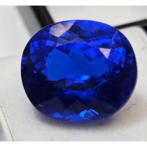 18-19 Ct Natural Blue Sapphire Oval Cut Fabulous Certified Loose Gemstone