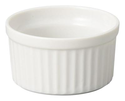 Ale-net White Souffle Cups, 90cc, Set of 10, Cocotte Souffles
