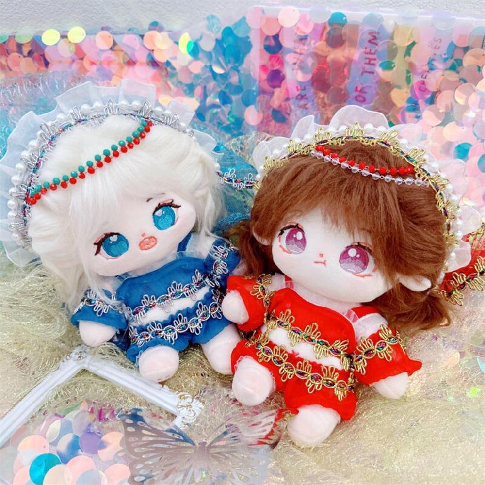 Dancing Lady 20cm Cotton Doll Clothes Western Regions Plush Doll Clothes  Children's Gift