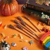 VOFUN-48 Pcs Witch Broom Pencils For Halloween Broomstick Ballpoint Pencils Halloween Party Favors Witch Broom Prop Writing