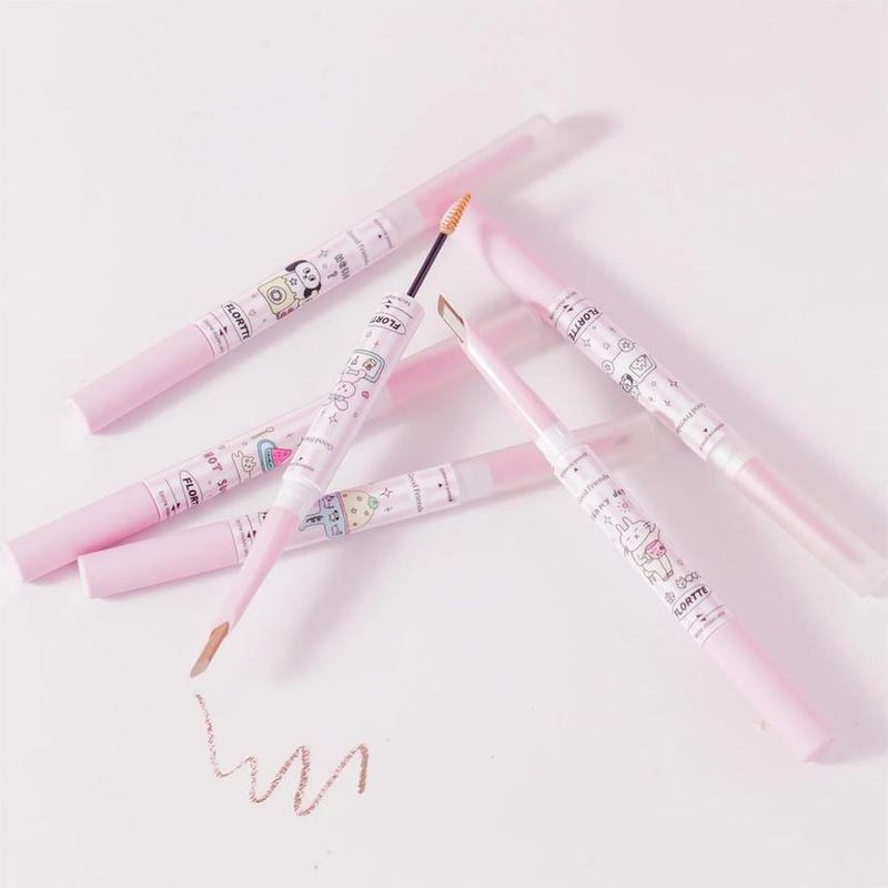 FLORTTE - Special Edition 2 In 1 Eyebrows Mascara (4-6)