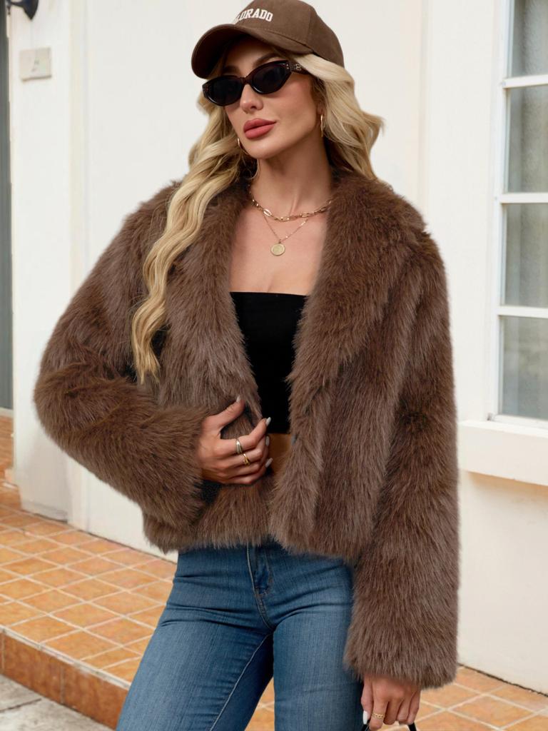 Women's clothing hot-selling T new imitation fur jacket plush warm