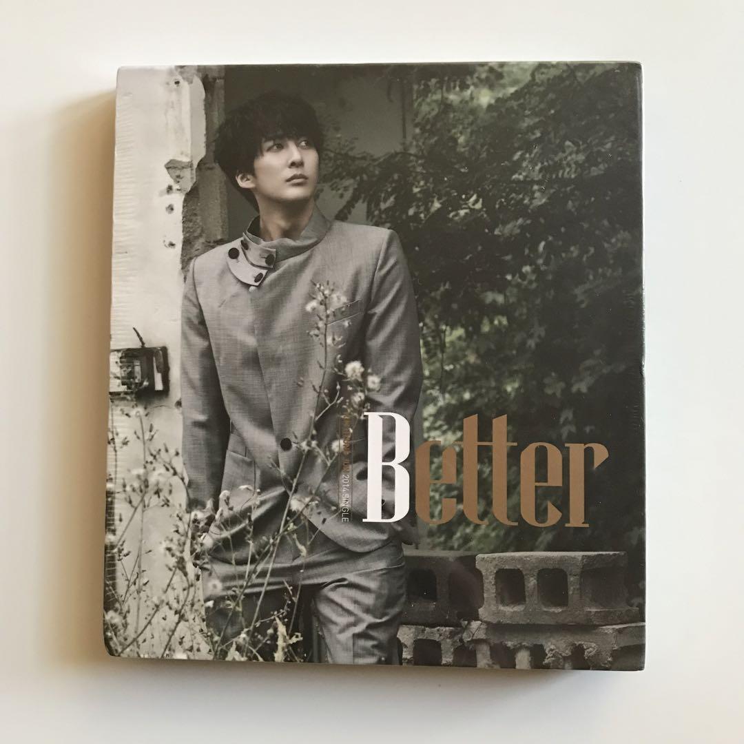 

[USED] Better First Limited Edition B CD + Photobook Kim Hyun Joong