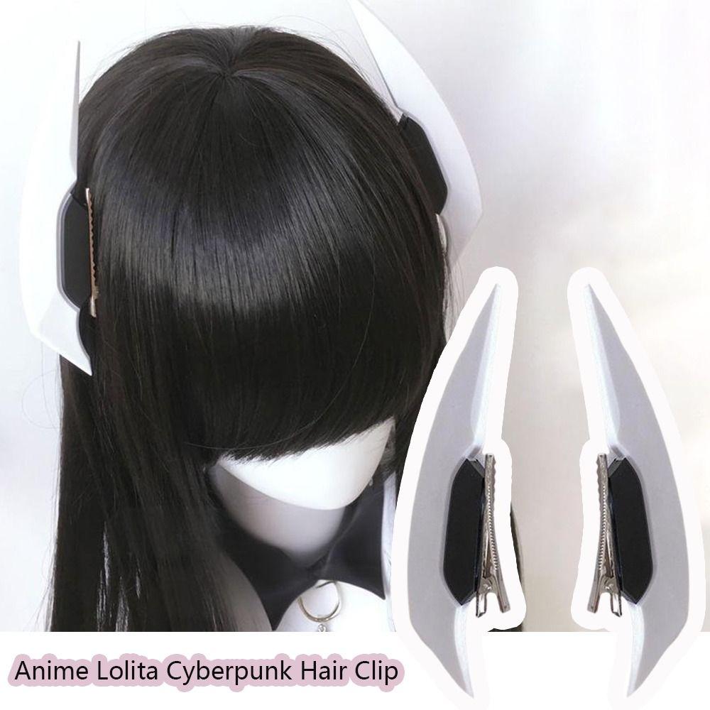 Devil Design Headwear Anime Inspired Mechanical Hairpin Gothic Hair Accessories Halloween Cosplay