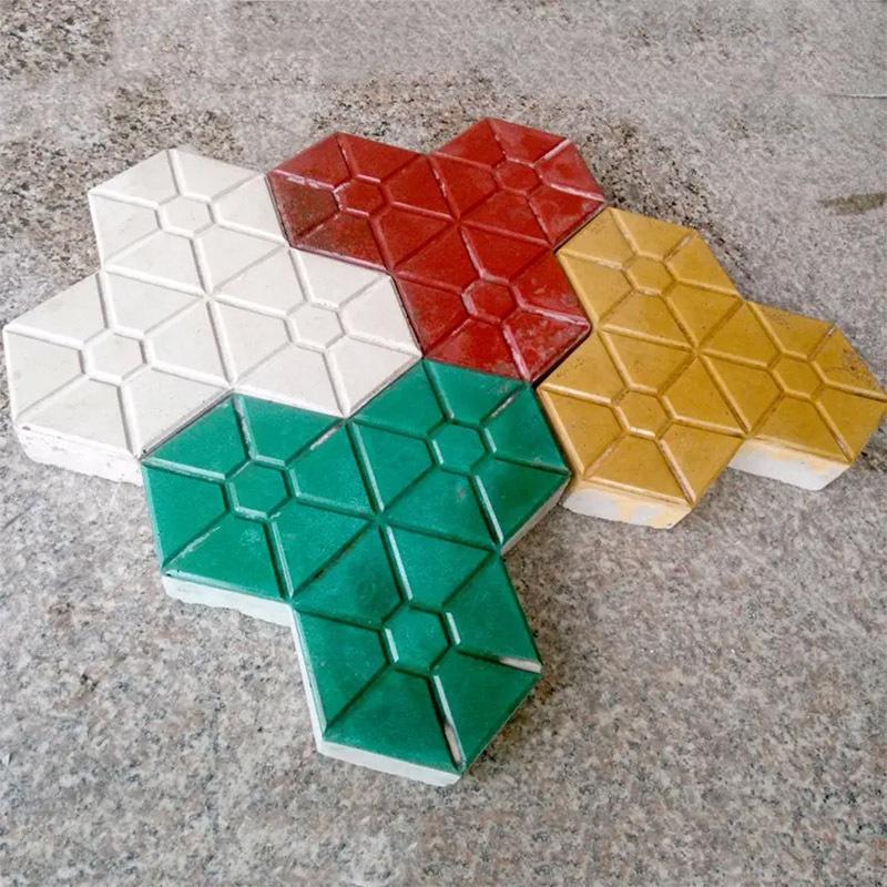 Plastic Garden Paving Brick Mold Concrete DIY Mold Reusable Multi Style Brick Mold Decoration Garden Floor