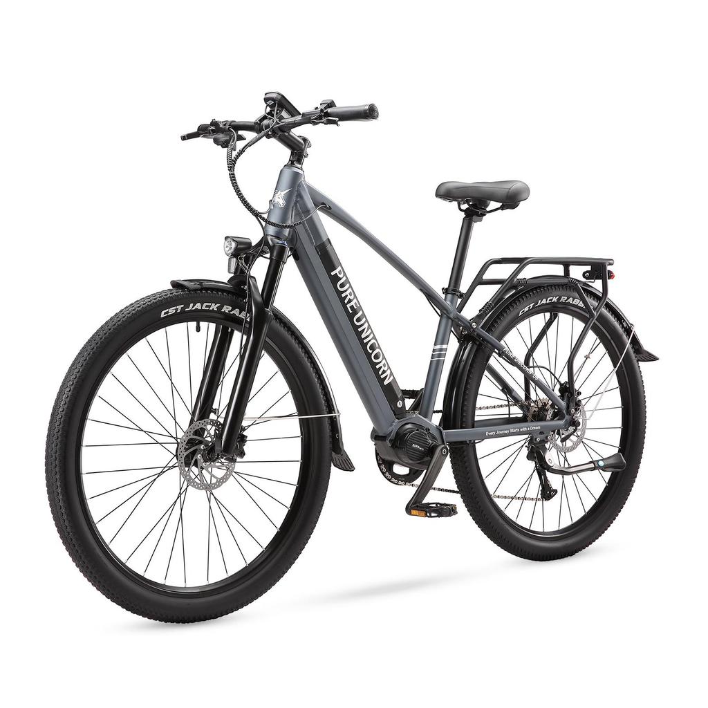 Elektrisk pendlarcykel PURE UNICORN U6 500W Mittmonterad Motor 48V14AH