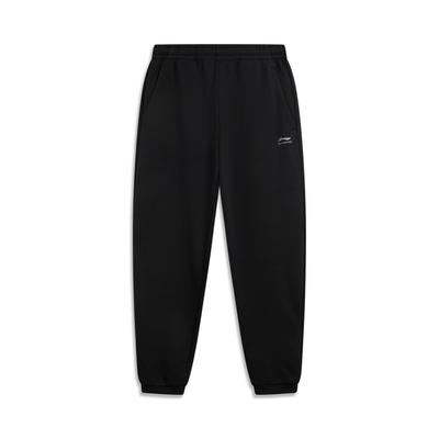 Li Ning Fitness Series Logo Embroidered Cuffed Knitted Sports Pants Men Pants AKLV973-1