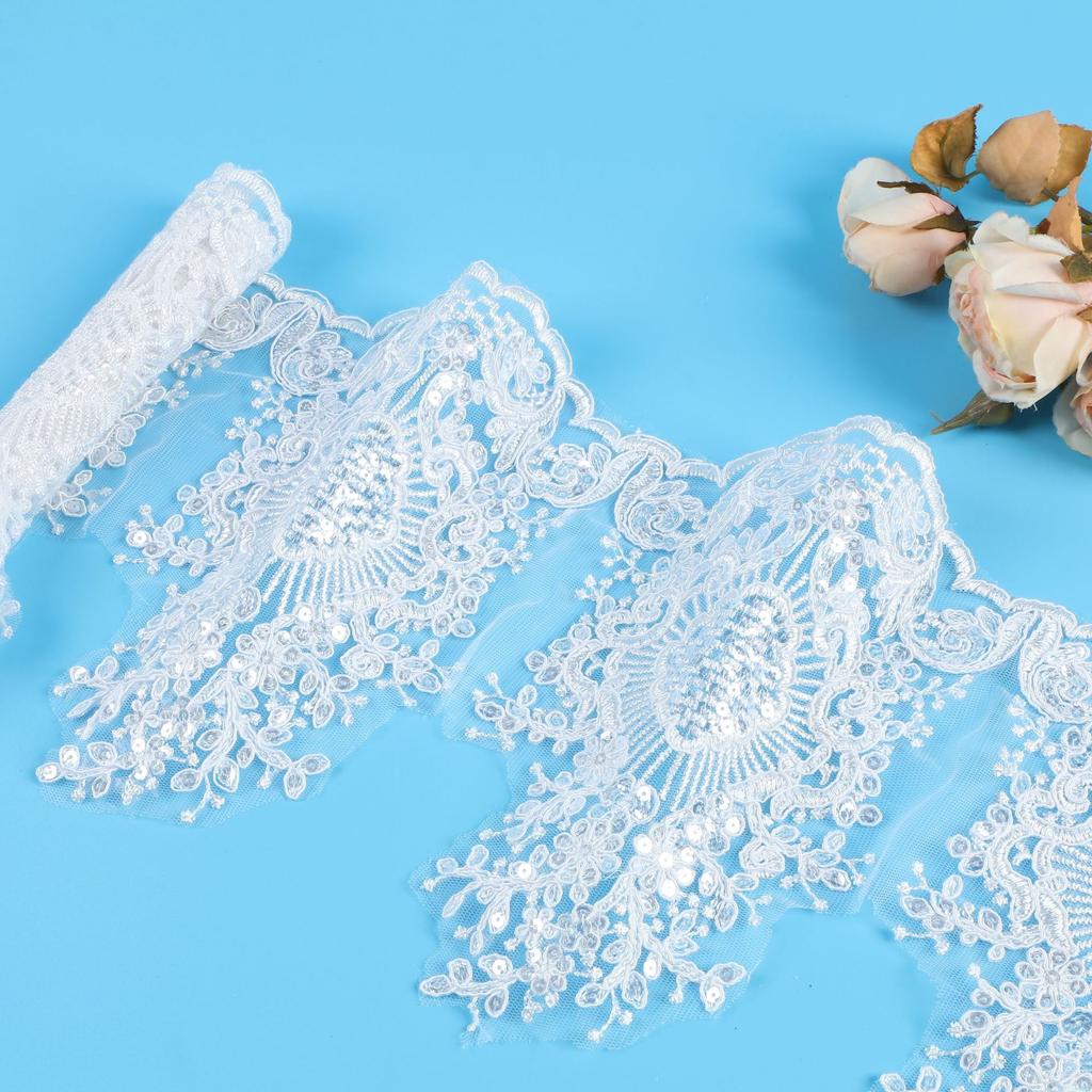 Flower Car Bone Lacefabric Lacefabric Wedding Dress Dance Dress Decorative Accessories Fabric