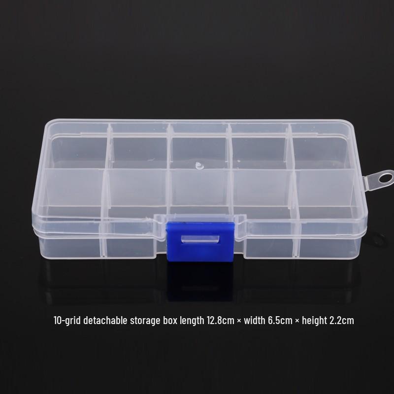 Multi-Size Transparent DIY Jewelry Storage Box Set