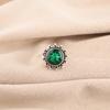 Chrome Diopside Gemstone 925 Sterling Silver Jewelry Handmade Engagement Ring RR-7-1