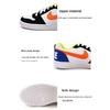 New Nike Court Borough Low GS 'Black Orange Blue' DV9113-181