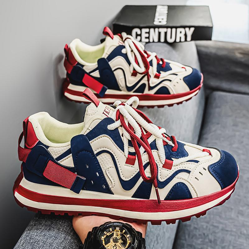 Fashion Men Casual Sneakers Designer Breathable Running Shoes Comfort Anti Slip Walking Shoes Lightweight Jogging Sport Shoes