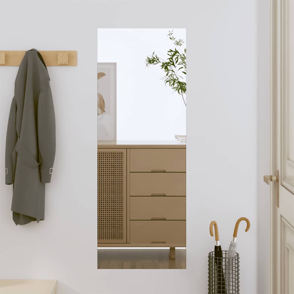 VidaXL Wandspiegel 30x80 cm Glas Rechteckig