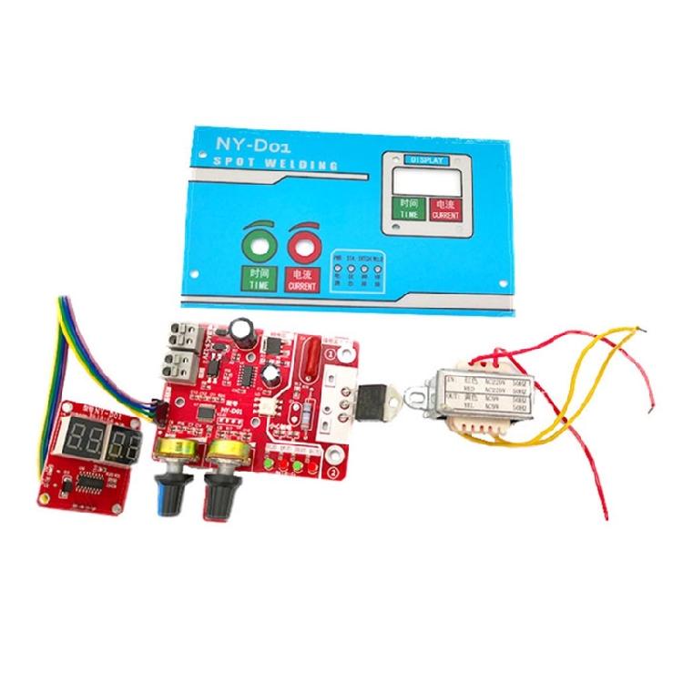 NY-D01 Punktschweißgerät Steuerplatine DIY-Kit zum Schweißen einzelner Zellen Leichtgewicht