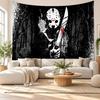 Friday the 13th Jason Voorhees Wall Tapestry Home Decor Hanging Cloth Art Background Tapestry for Bedroom