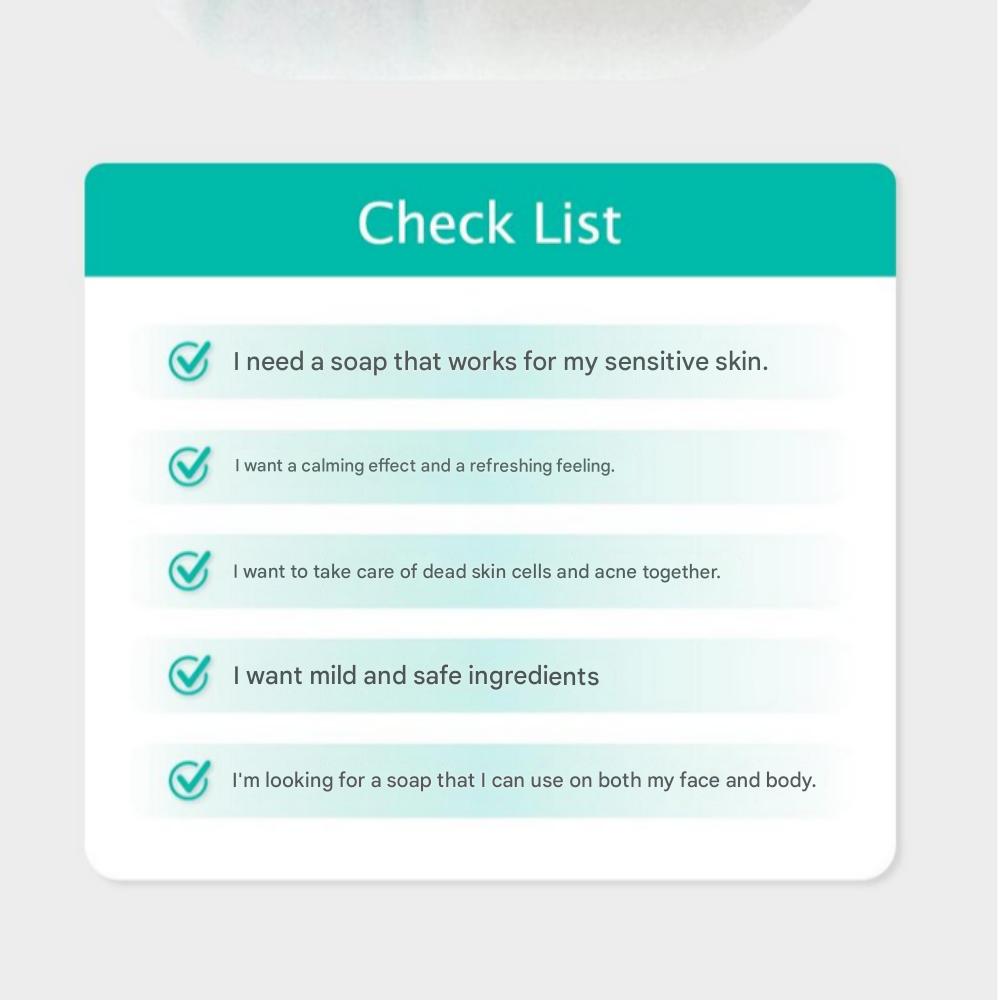 3HA All-in-One Cleansing Bar: Exfoliation, Face & Body, and Waste Removal All in One! 2(Two) Low-Irritation Soaps