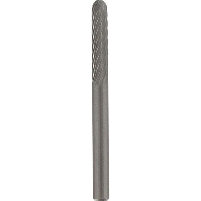 Hartmetallfräser DREMEL 9903 - Durchmesser 3,2 mm - Kegelspitze - Zum Schnitzen und Gravieren von Holz/Metall
