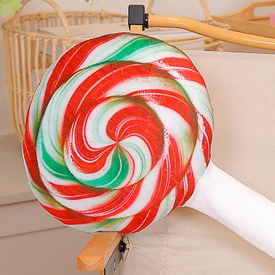 Candy Lollipop Plush Pillow Soft Stuffed Animal Plushie Skin-friendly Fake Candy Lollipop