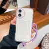 Candy Card Bag Is Suitable for iPhone16promax Lanyard Mobile Phone Case Apple 15 Transparent Non-yellow 14 Anti-drop Cover