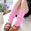 Fashion Women Winter Warm Leg Warmers Knitted Crochet Long Socks