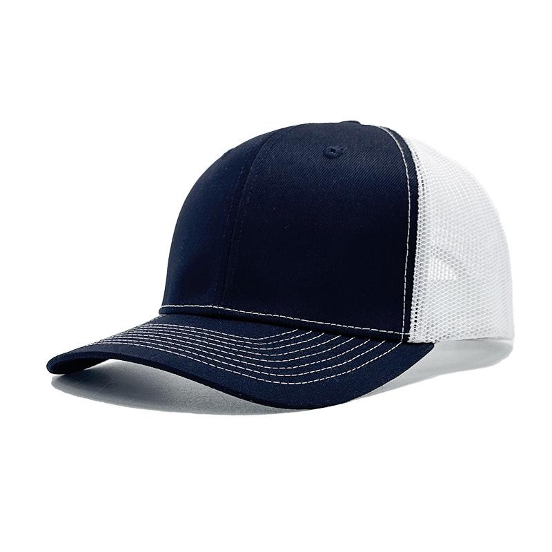 Embroidery Baseball Cap Outdoor Micro Bent Mesh Cap Hat Men's Style