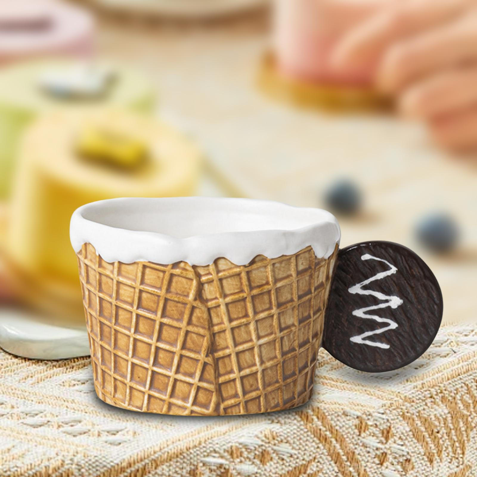 

Керамическая посуда, набор для печенья, для легкой очистки и использования на открытом воздухе Brown Mug