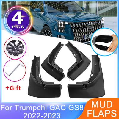 Guardabarros delantero y trasero para Trumpchi GAC GS8 II MK2 2022 2023, versión híbrida, protector de ruedas antisalpicaduras para coche
