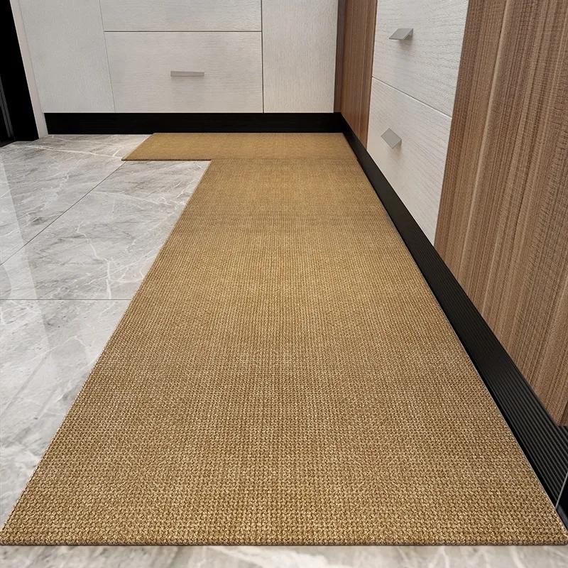 Koberček do kuchyne Behúň Protišmyková podložka na podlahu Dlhé koberce Elegantný minimalistický štýl Dekoračné koberce do domácnosti