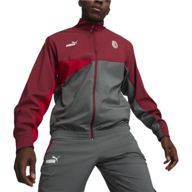 Puma X AC MILAN , LIANMINGKUAN Jackets & Coats Men's Dark Gray 777100-01
