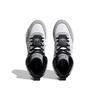 Adidas Originals Drop Step XL Synthetic Leather Non-Slip Durable Lightweight High-Top Skate Shoes Unisex Skate Shoes Black White Gray IG4802